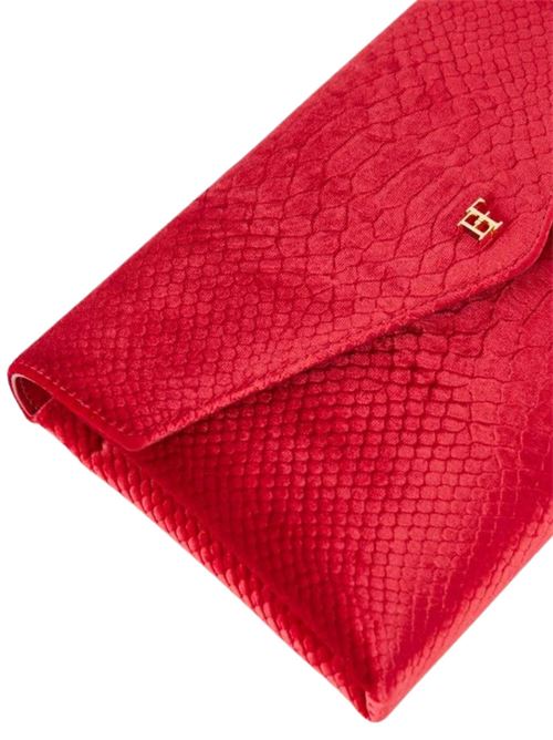 Pochette in velluto stampa cocco Elisabetta Franchi | BS27A67E2CG5